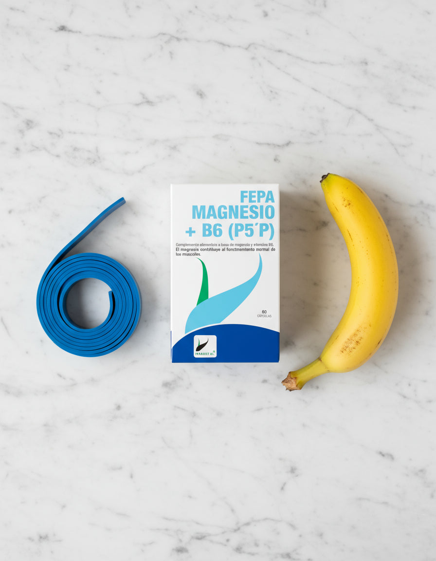 MAGNESIO + B6 - 60 cápsulas