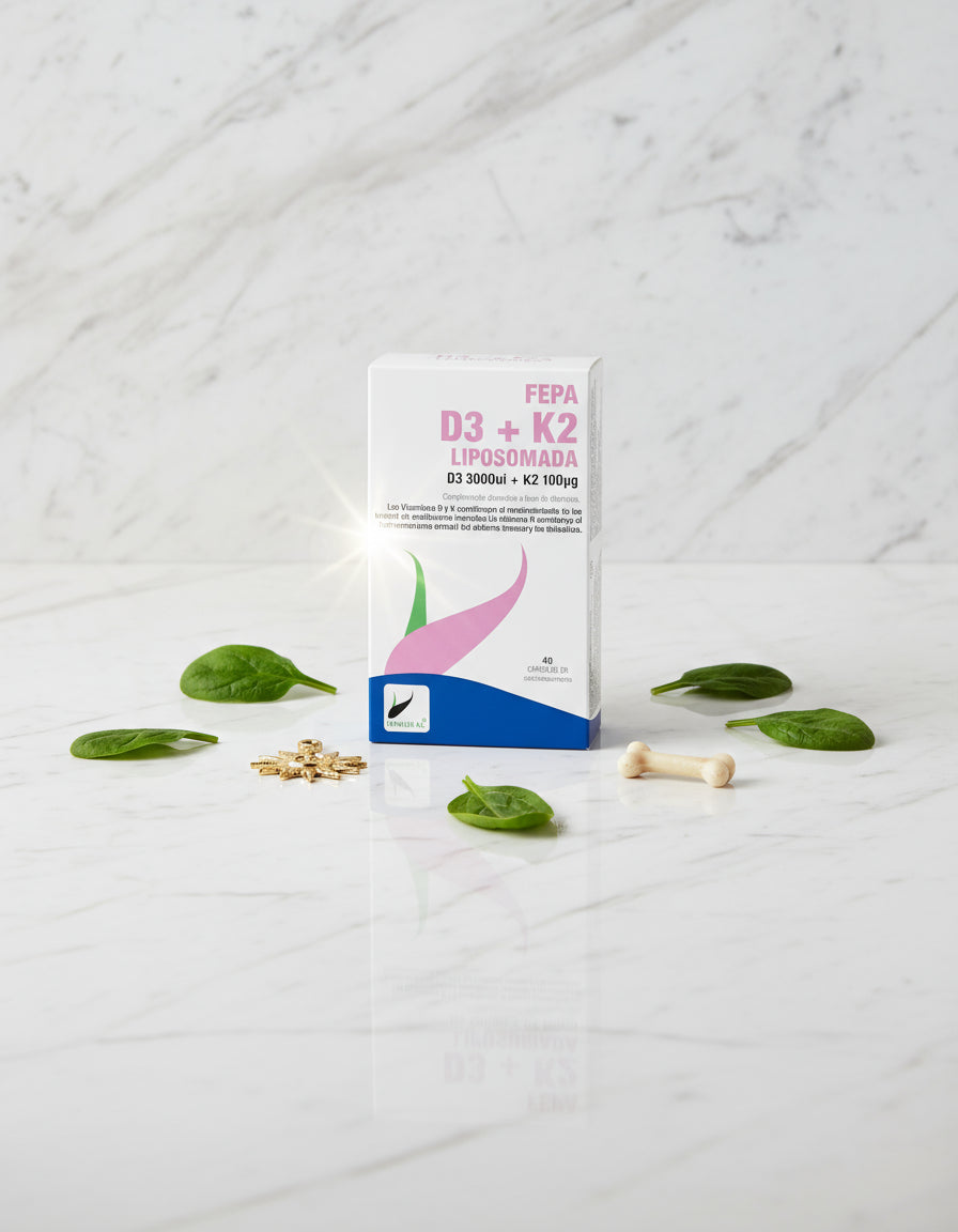 VITAMINA D3+K2 LIPOSOMADO - 40 cápsulas