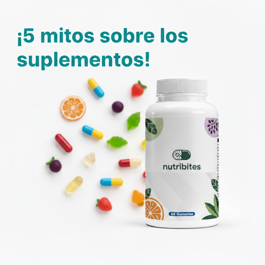 ¡5 mitos sobre los suplementos! 