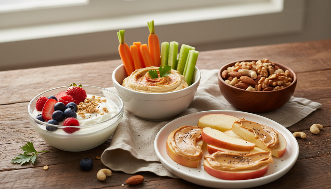 Snacks Saludables: Ideas Creativas para Calmar tus Antojos