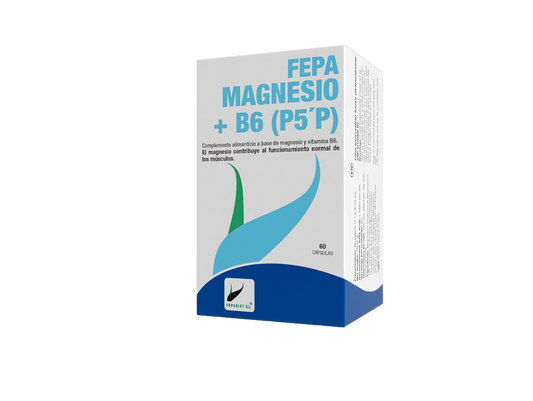 MAGNESIO + B6 - 60 cápsulas