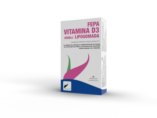 VITAMINA D3 LIPOSOMADO - 40 cápsulas