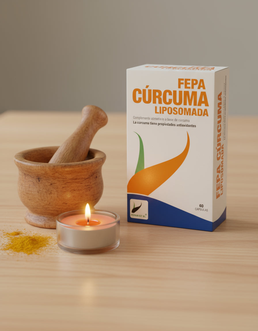 CÚRCUMA LIPOSOMADA - 60 cápsulas