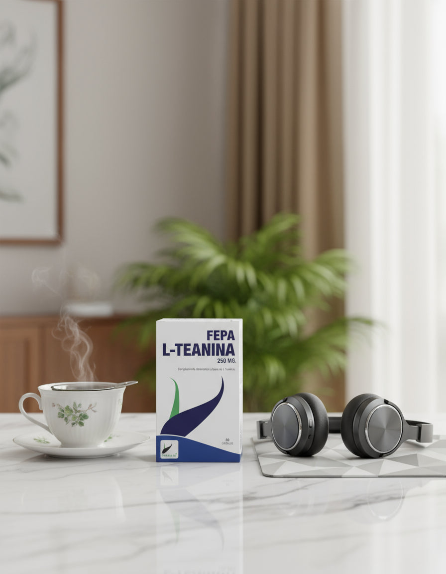 L-TEANINA - 60 cápsulas