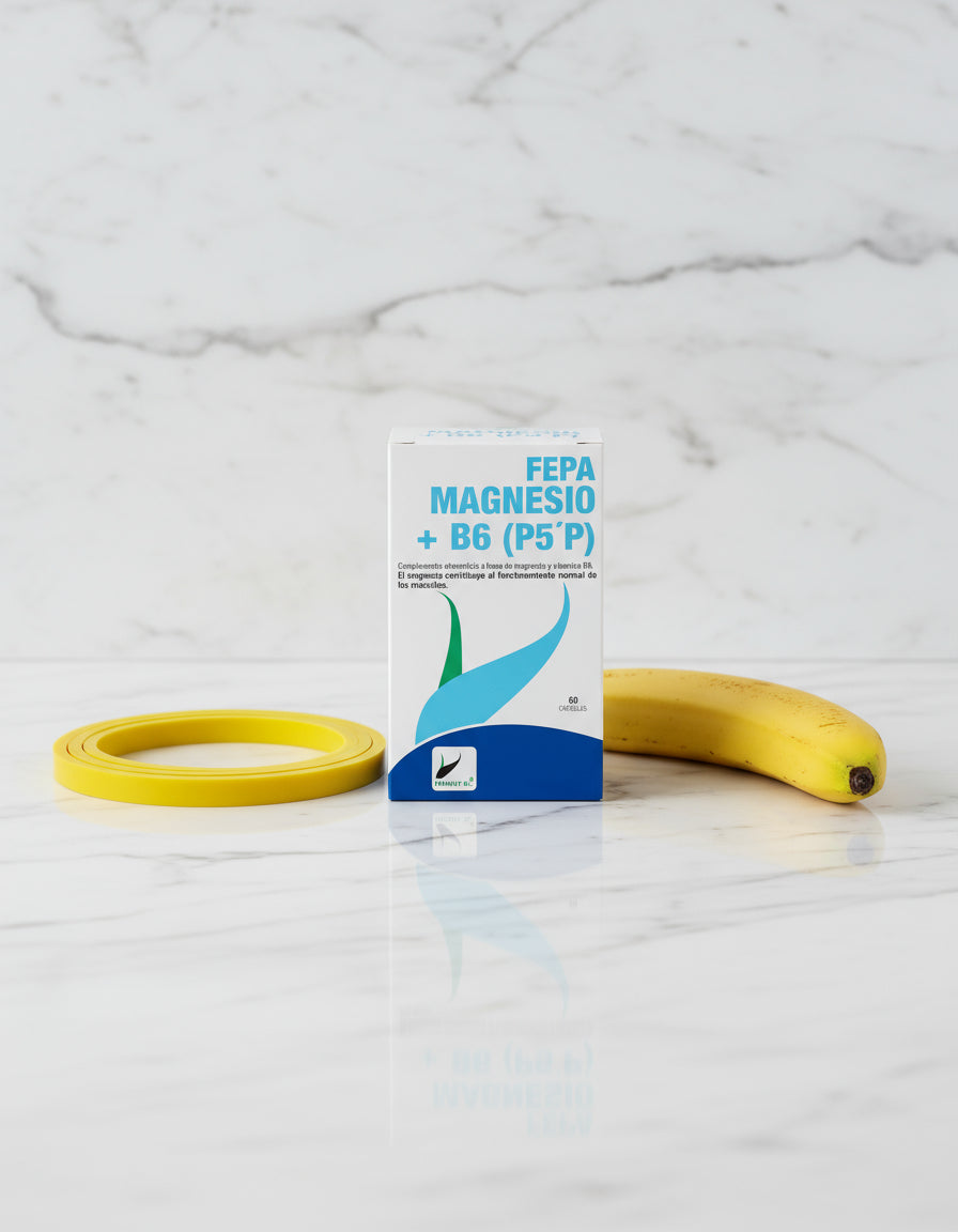 MAGNESIO + B6 - 60 cápsulas