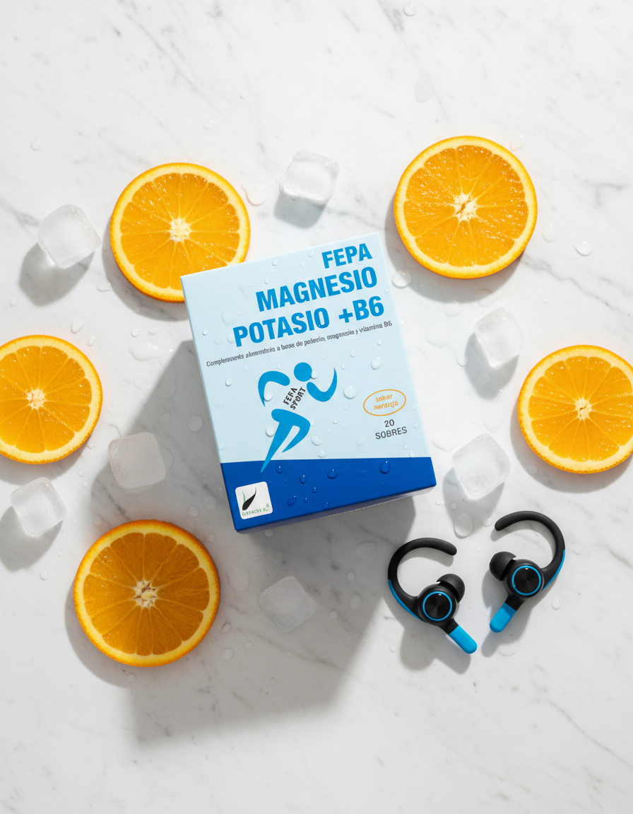 MAGNESIO POTASIO +B6 - 20 sobres